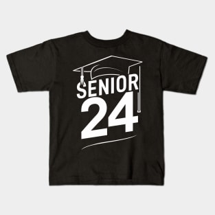 Senior 24 Graduation Kids T-Shirt